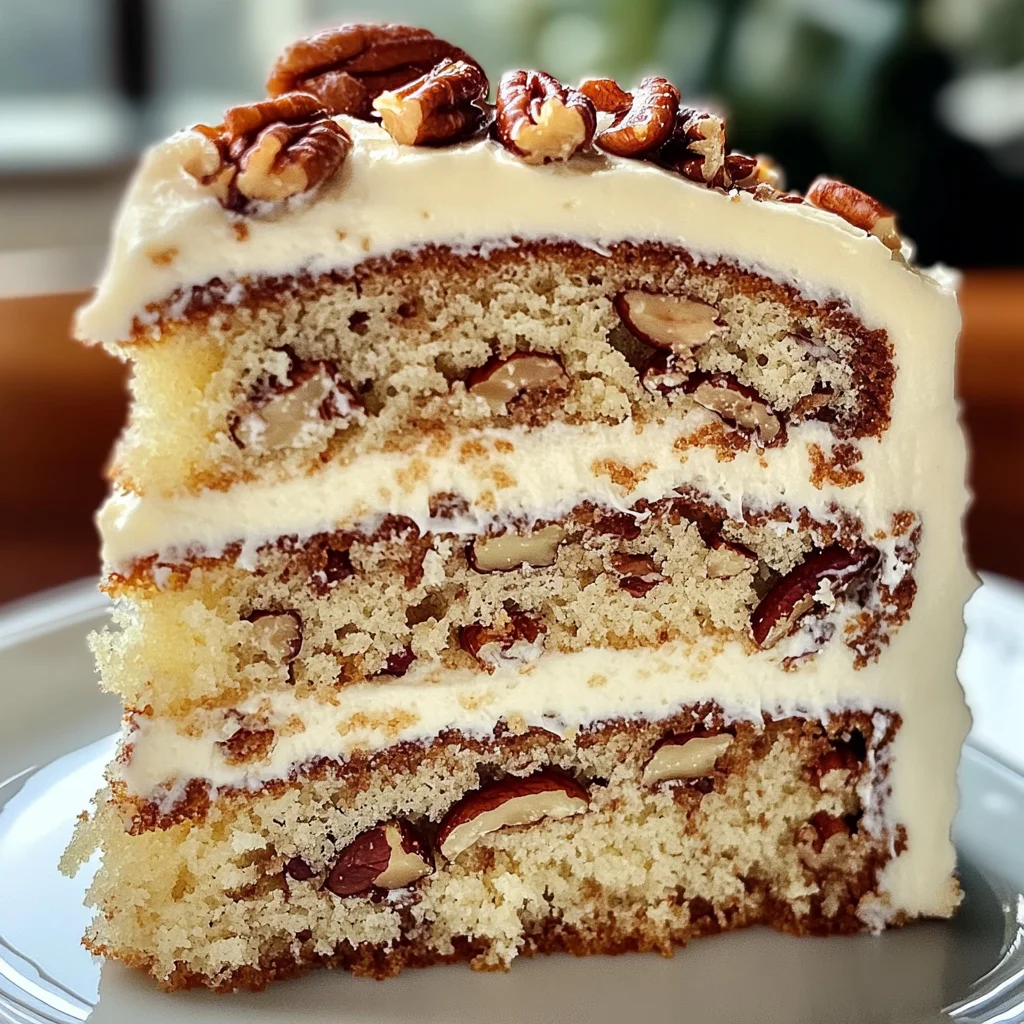 Irresistibly Moist Butter Pecan Cake Recipe for Sweet Moments