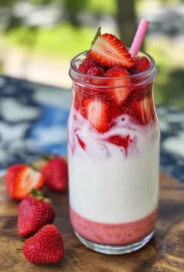 Korean Strawberry Milk