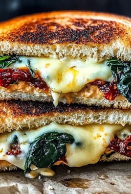 Mediterranean Grilled Cheese Sandwich
