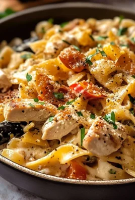 One Pot Cajun Ranch Chicken Pasta