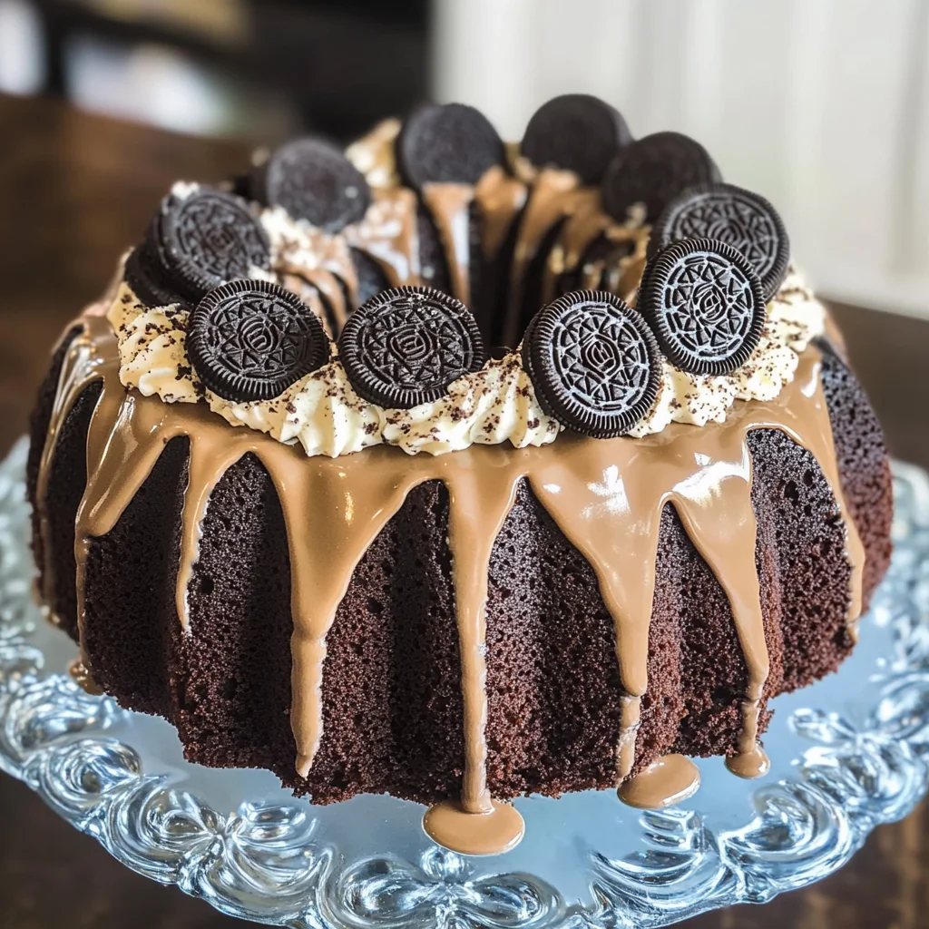 Oreo Bundt Cake