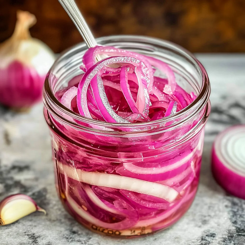 Quick Pickled Red Onions