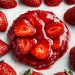 Quick Strawberry Sauce with Fresh Strawberries