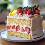 Strawberry Lemonade Cake