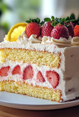 Strawberry Lemonade Cake