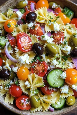 20-Minute Greek Pasta Salad