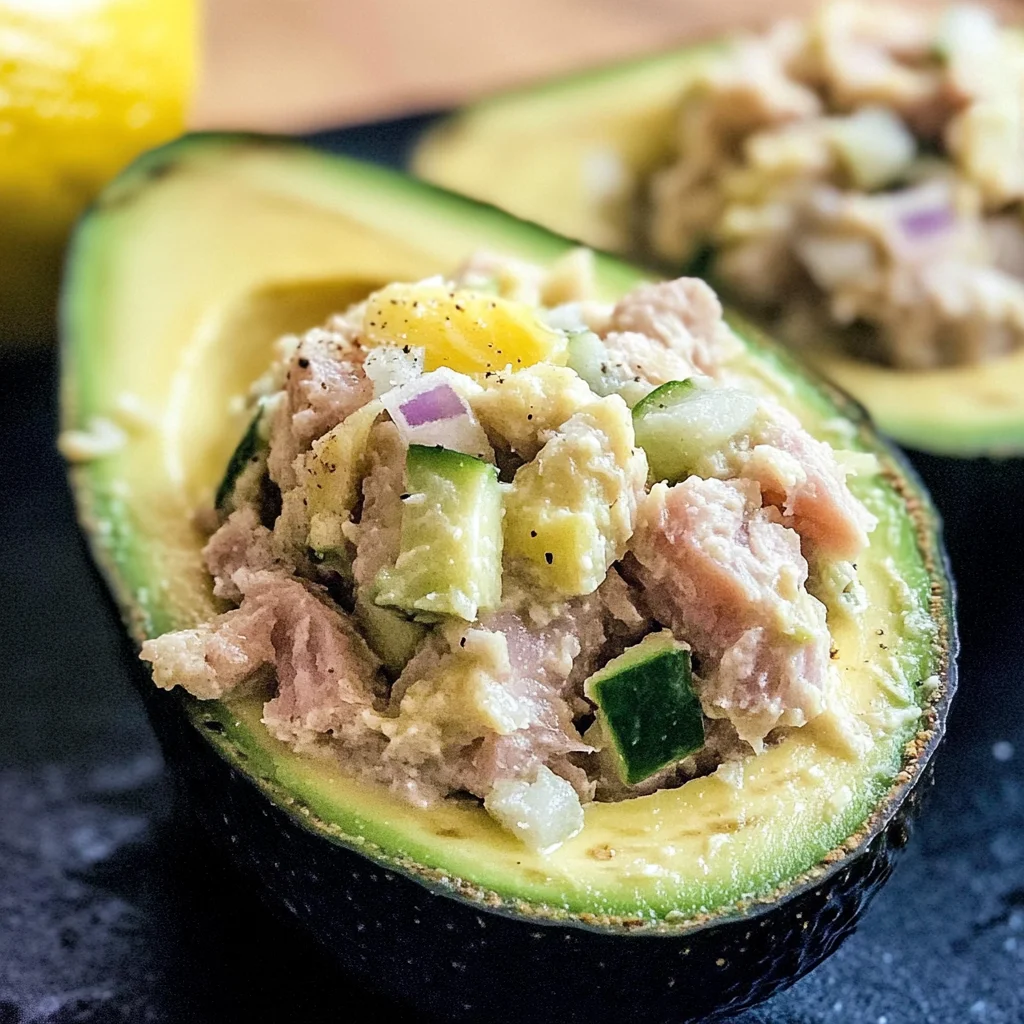Avocado Tuna Salad