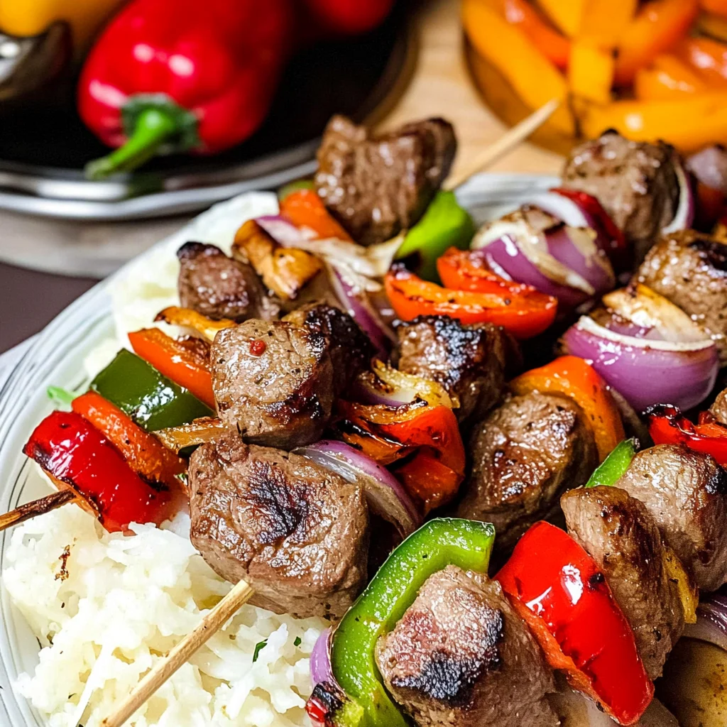 Beef Souvlaki