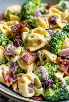 Best Broccoli and Tortellini Salad