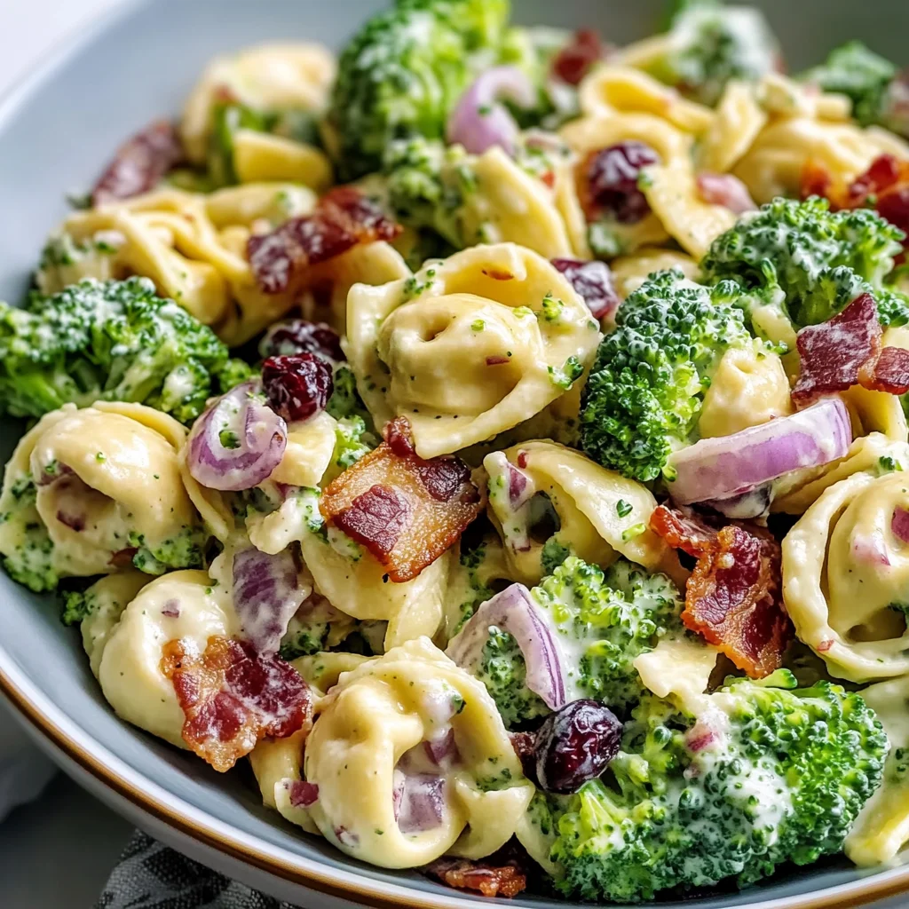 Best Broccoli and Tortellini Salad
