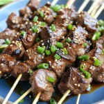 Best Ever Korean Barbecue Beef Skewers