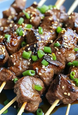 Best Ever Korean Barbecue Beef Skewers