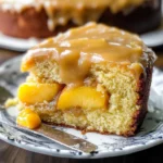 Brown Sugar Peach Cake