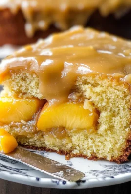 Brown Sugar Peach Cake