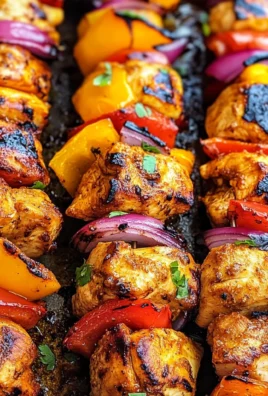 Chicken Fajita Skewers