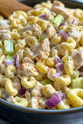Chicken Macaroni Pasta Salad