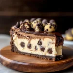Chocolate Chip Cookie Dough Cheesecake