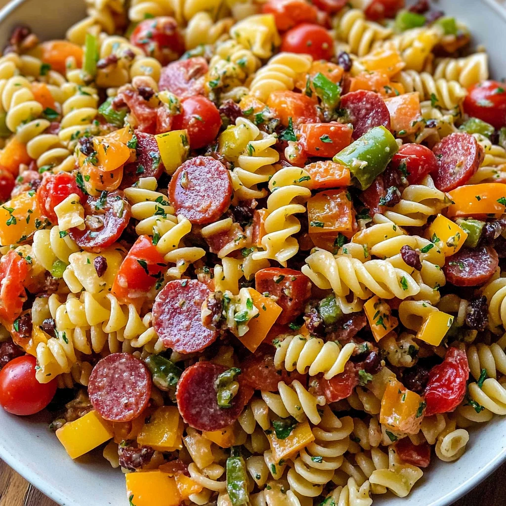 Cowboy Caviar Pasta Salad