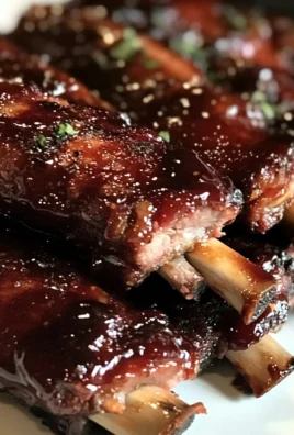 Cranberry & Cola-Glazed Babyback Ribs