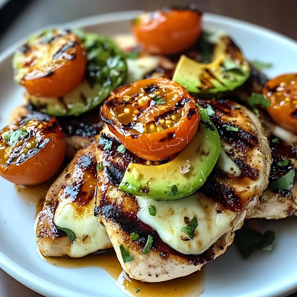 Grilled California Avocado Chicken Recipe