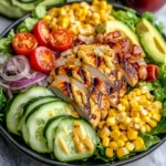 Grilled Chicken Salad with Honey Mustard