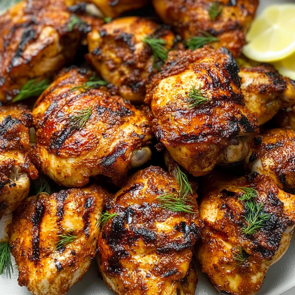 Grilled Harissa Chicken Recipe