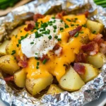 Grilled Potatoes in Foil