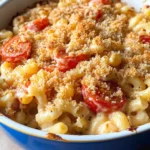 Gruyere Mac and Cheese with Tomatoes