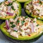 Healthy Chicken Salad Stuffed Avocados