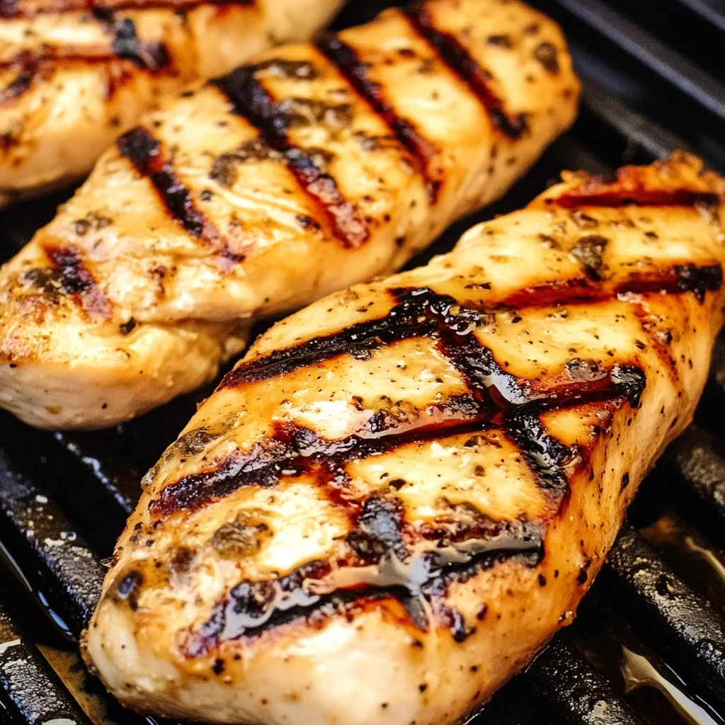 Italian Grilled Chicken Breasts
