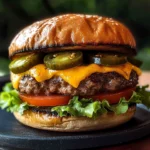 Jalapeno A-1 Steak Sauce Burgers