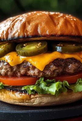 Jalapeno A-1 Steak Sauce Burgers