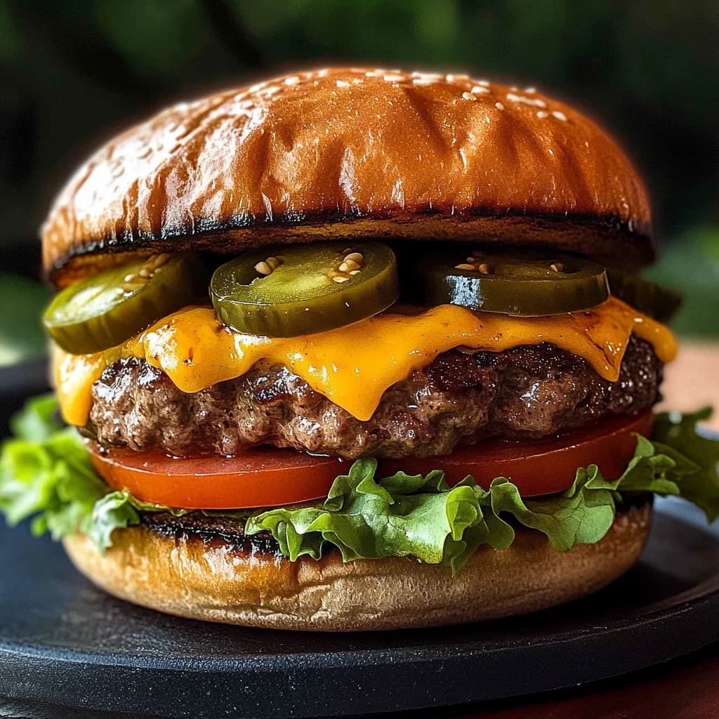 Jalapeno A-1 Steak Sauce Burgers