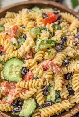 Jalapeno Ranch Pasta Salad