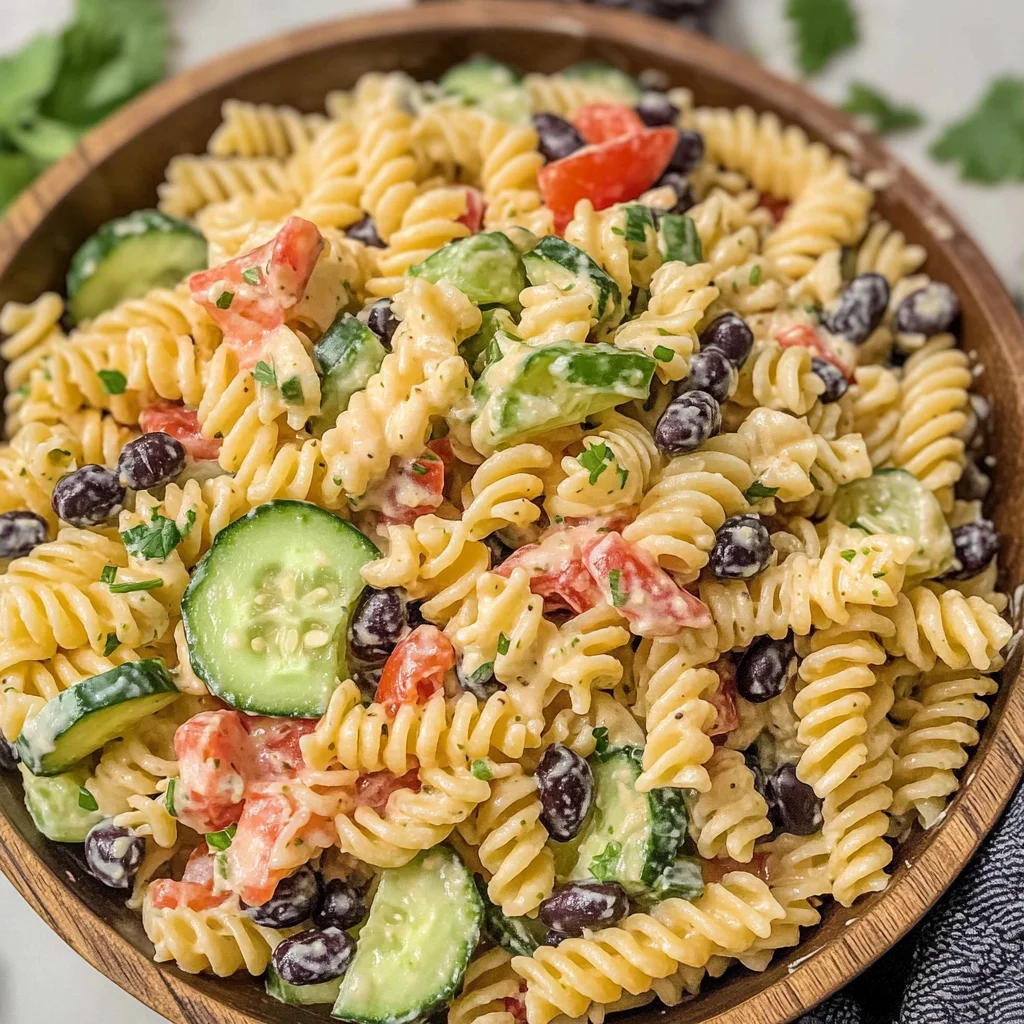 Jalapeno Ranch Pasta Salad