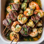 Juicy Steak and Shrimp Kabobs