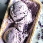 Lavender Earl Grey Ice Cream (No Churn Ice Cream)
