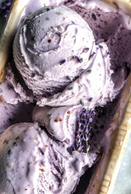Lavender Earl Grey Ice Cream (No Churn Ice Cream)