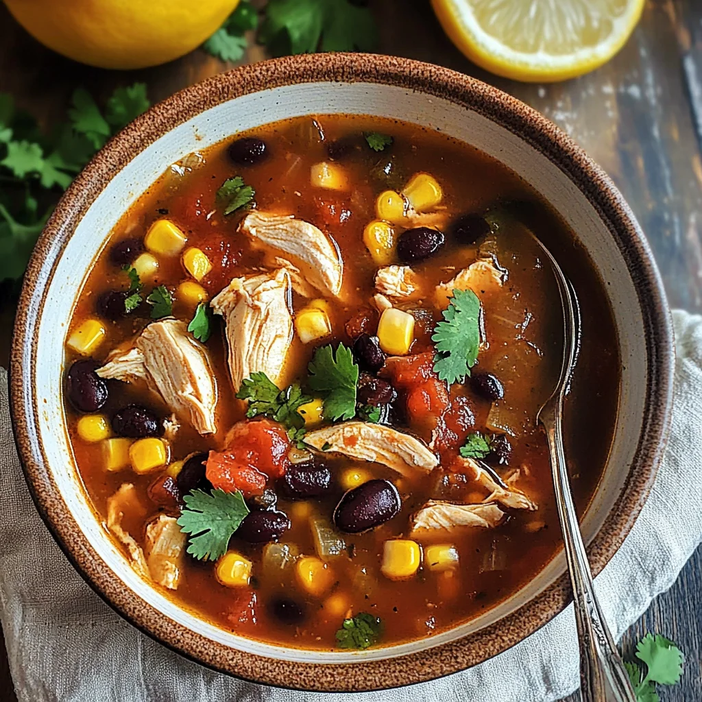 Mexican Chicken Soup