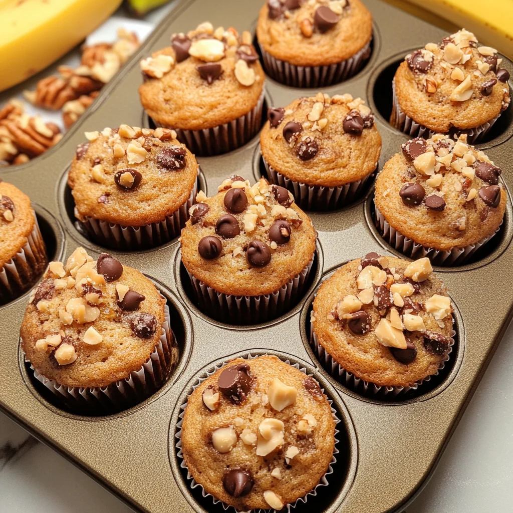 Mini Banana Muffins Recipe