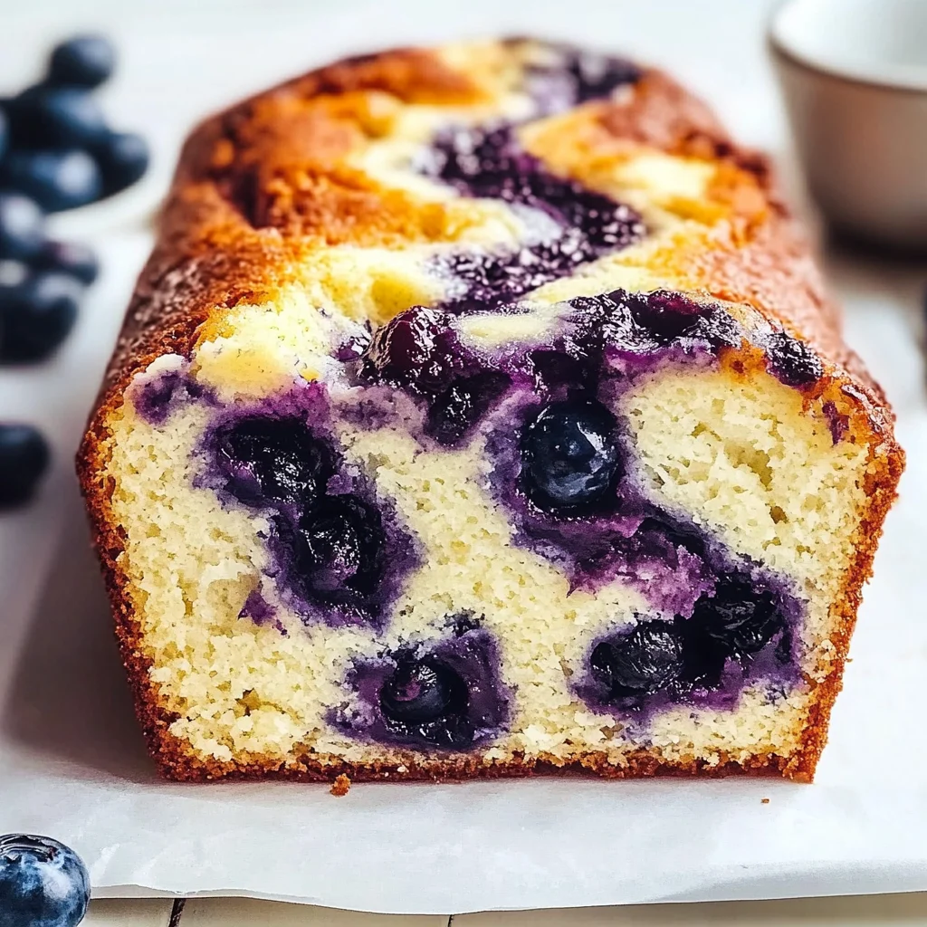 Moist Blueberry Cream Cheese Loaf You'll Love