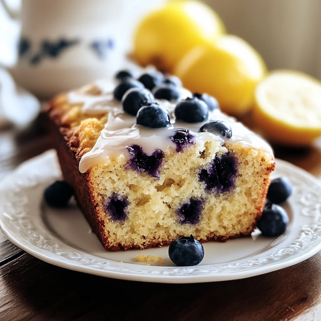 Mother's Day Lemon Blueberry Bread