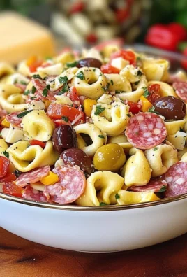Muffaletta Tortellini Salad + Video