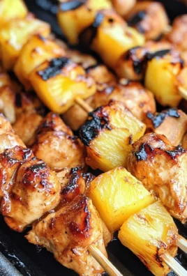 Pineapple Chicken Kebabs Recipe