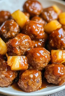 Pineapple Meatballs Recipe