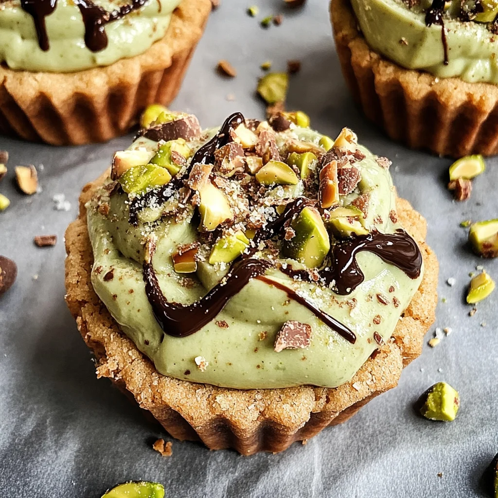 Pistachio Cookie Cups: Irresistibly Creamy and Crunchy Treats