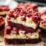 Red Velvet Gooey Bars