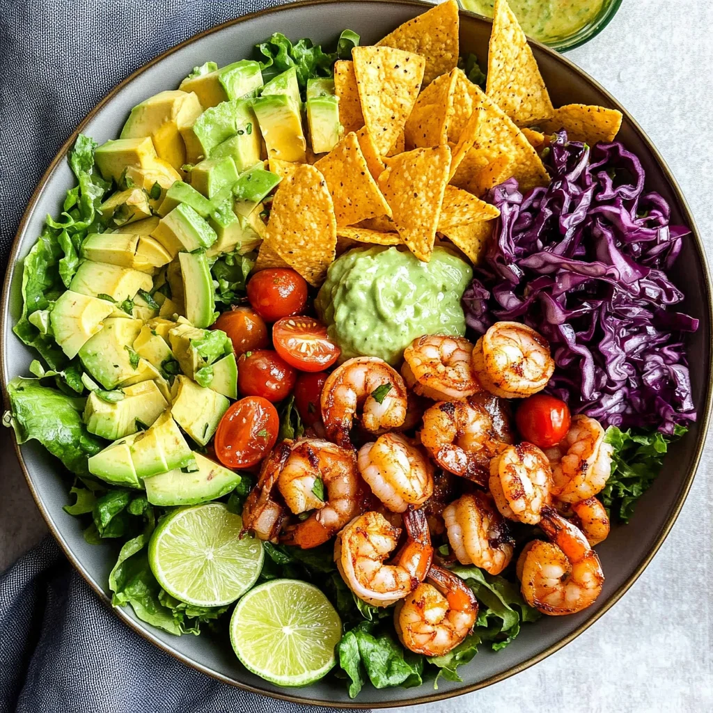 Shrimp Taco Salad