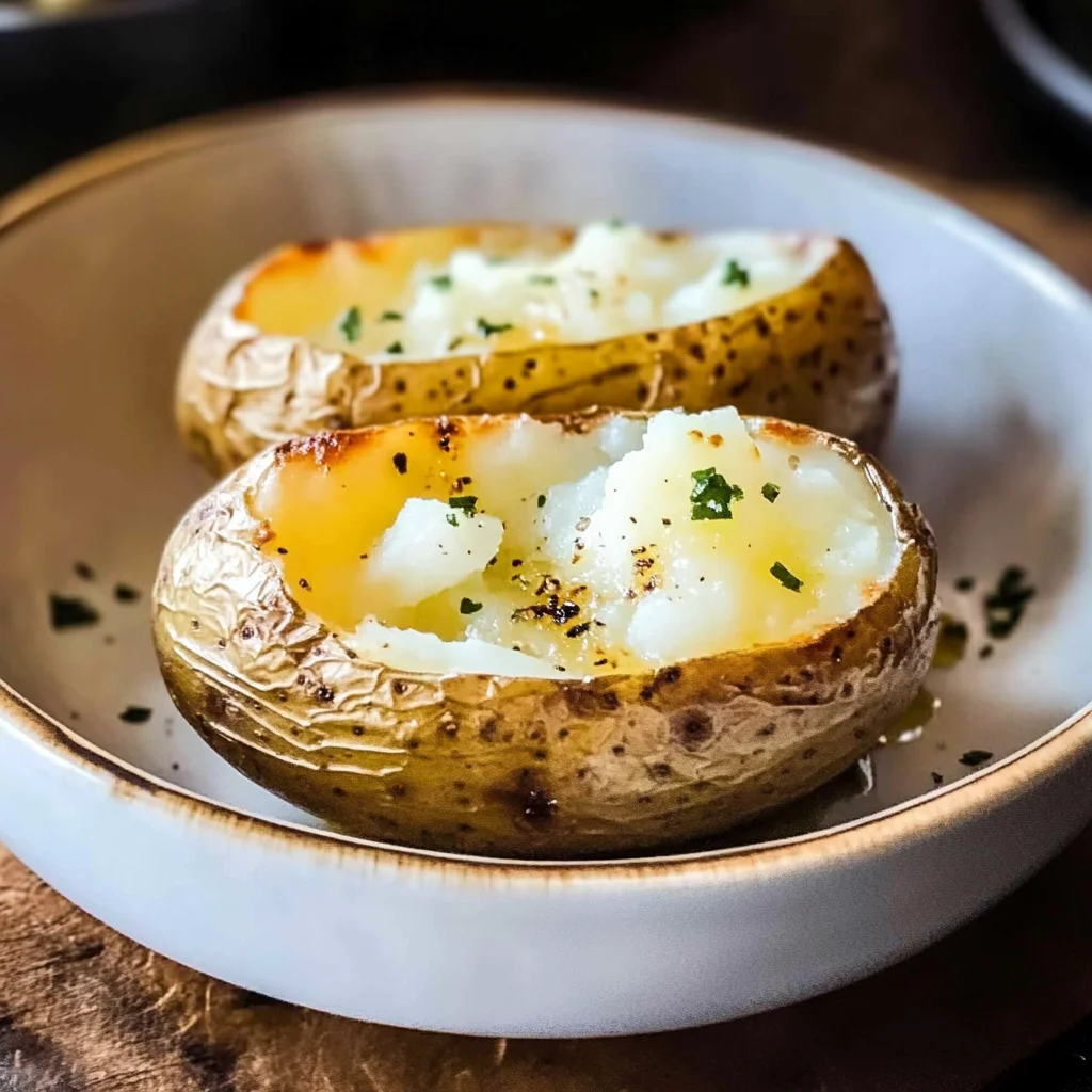 Smoked Baked Potatoes Recipe