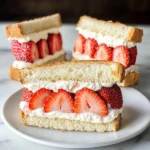 Strawberry Cream Sandwiches